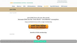 
                            5. Join DXN - DXN member registration online worldwide
