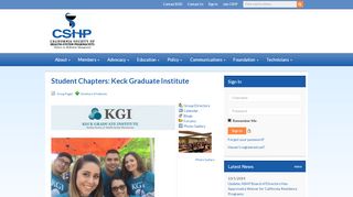 
                            8. Join KGI-SSHP - California Society of Health-System Pharmacists