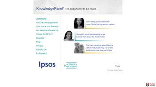 
                            5. Join KnowledgePanel®