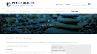 
                            5. Join / Login | Pranic Healing