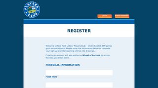 
                            7. Join New York Lottery Players Club