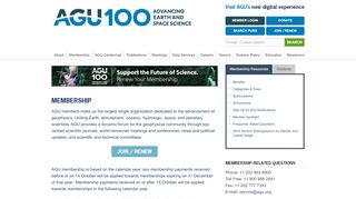 
                            9. Join or Renew AGU Today - Membership