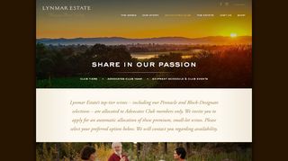 
                            3. Join Our Advocates Wine Club | Lynmar Estate