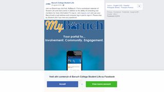 
                            9. Join our Brand new club hub, MyBaruch.... - Baruch College Student ...