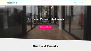 
                            7. Join our Talent Network- TFI - jobs.talention.com