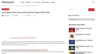 
                            5. Join Register Make Money with PaidRocket Nigeria …