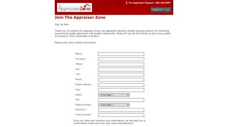 
                            2. Join The Appraiser Zone - TheAppraiserZone.com - FHA and ...