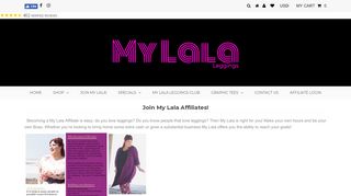 
                            3. Join the Lala Affiliates!- My Lala Leggings high ...