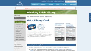 
                            4. Join the Library - Winnipeg Public Library