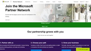 
                            4. Join the Microsoft Partner Network