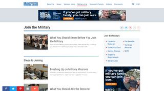 
                            11. Join the Military | Military.com