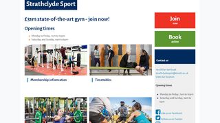 
                            2. Join the £31m state-of-the-art sports centre - University of Strathclyde