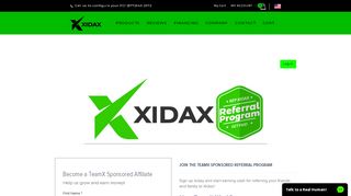 
                            2. JOIN THE TEAMX SPONSORED REFERRAL PROGRAM - Xidax