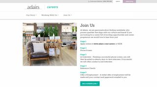 
                            9. Join Us - Adairs | Careers