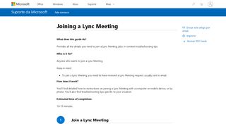 
                            5. Joining a Lync Meeting - support.microsoft.com
