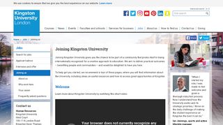 
                            3. Joining us - Jobs - Kingston University London