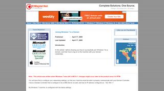 
                            2. Joining Windows 7 to a Domain - ElMajdal.Net