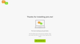 
                            6. join.me Installed