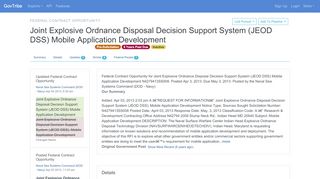 
                            4. Joint Explosive Ordnance Disposal Decision Support System ...