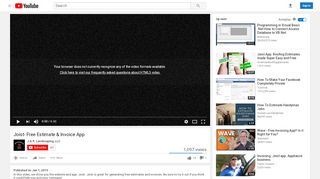 
                            7. Joist- Free Estimate & Invoice App - YouTube