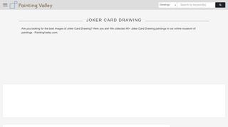 
                            7. Joker Card Drawing at PaintingValley.com | Explore ...