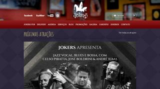 
                            1. Jokers, atrações de todos os naipes.