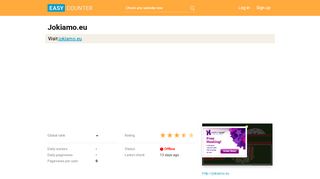 
                            8. Jokiamo.eu: Jokiamo.eu - Easy Counter: Count web pages ...