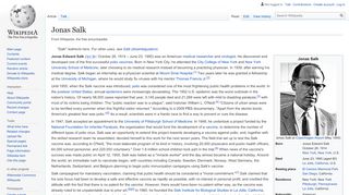 
                            8. Jonas Salk - Wikipedia