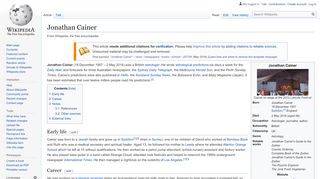 
                            5. Jonathan Cainer - Wikipedia