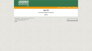 
                            8. Jones-Onslow EMC - Logout - Jones-Onslow EMC - Login