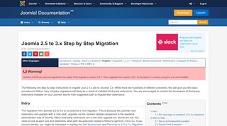 
                            7. Joomla 2.5 to 3.x Step by Step Migration - Joomla ...