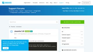 
                            3. Joomla 3.8 - JoomShaper