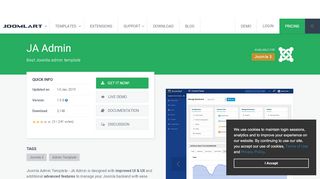 
                            8. Joomla Admin Template - JA Admin | Joomla Templates and ...