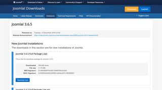 
                            3. Joomla! Downloads - Download Joomla! 3.6.5