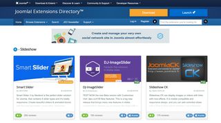 
                            5. Joomla! Extensions Directory - Slideshow