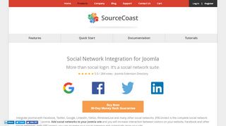 
                            3. Joomla Social Networking for Facebook, Twitter, LinkedIn ...