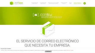 
                            9. JOOPmail, correo electrónico profesional - JOOPbox