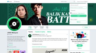 
                            6. JOOX Malaysia (@JOOXMY) | Twitter