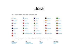 
                            8. Jora | Making Job Search Easier