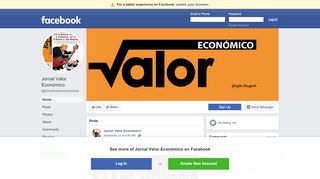 
                            6. Jornal Valor Económico - Home | Facebook