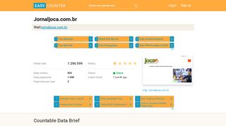 
                            3. Jornaljoca.com.br: Portal Joca - Easy Counter