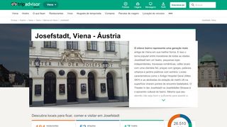 
                            1. Josefstadt, Viena: descubra 17 hotéis e 184 restaurantes ...