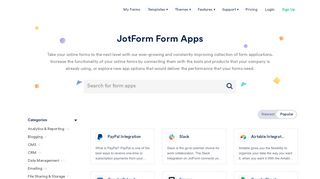 
                            10. JotForm - Online Form Apps