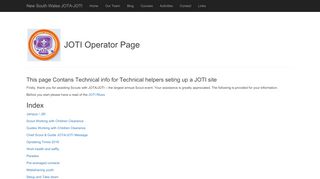 
                            4. JOTI Operator Page - nswjotajoti.org