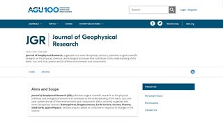 
                            7. Journal of Geophysical Research (1896-1977) - AGU Publications