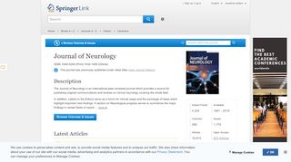 
                            2. Journal of Neurology - Springer