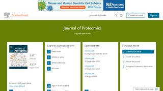 
                            1. Journal of Proteomics | ScienceDirect.com