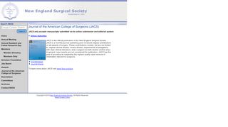
                            6. Journal of the American College of Surgeons (JACS) - NESS