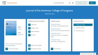 
                            5. Journal of the American College of Surgeons | ScienceDirect.com