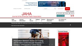 
                            1. Journal of the American Heart Association | AHA/ASA Journals